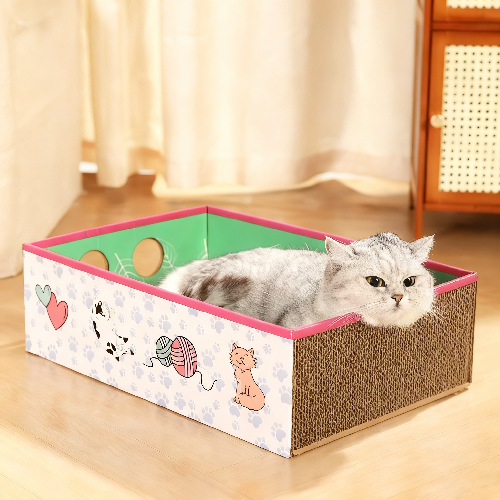 TUCADY Cat Scratcher Lounge - Image 3